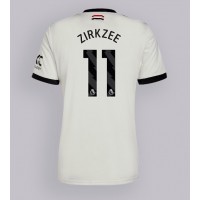 Dres Manchester United Joshua Zirkzee #11 Tretina 2024-25 Krátky Rukáv